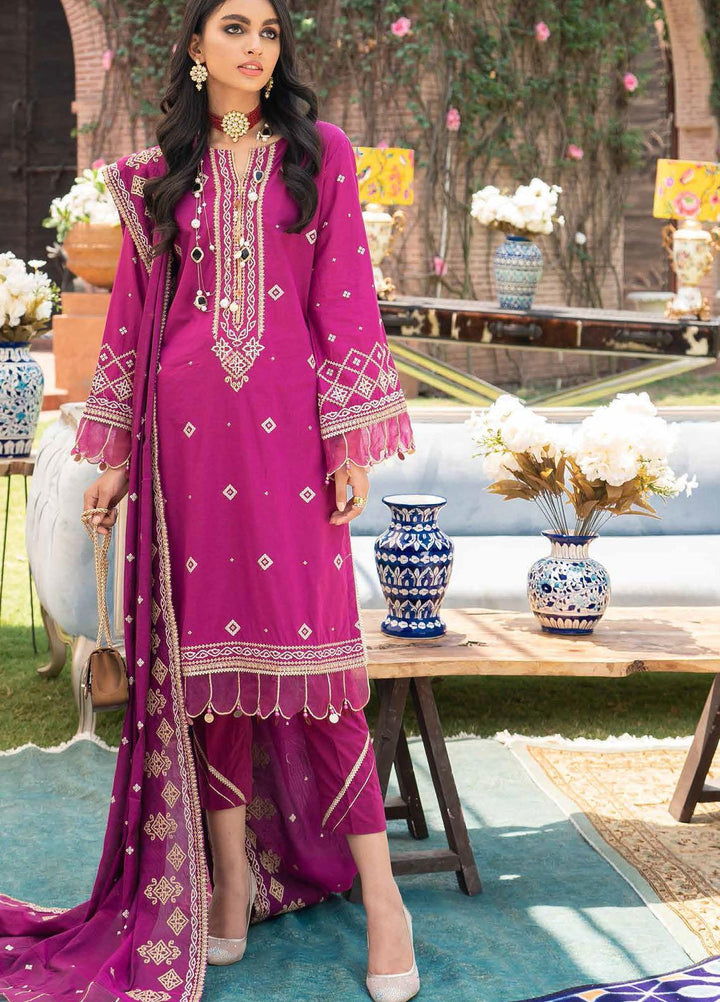 Festive Issue By Gul Ahmed Embroidered Lawn Suits Unstitched 3 Piece GA21EA 12019 - Festive Collection