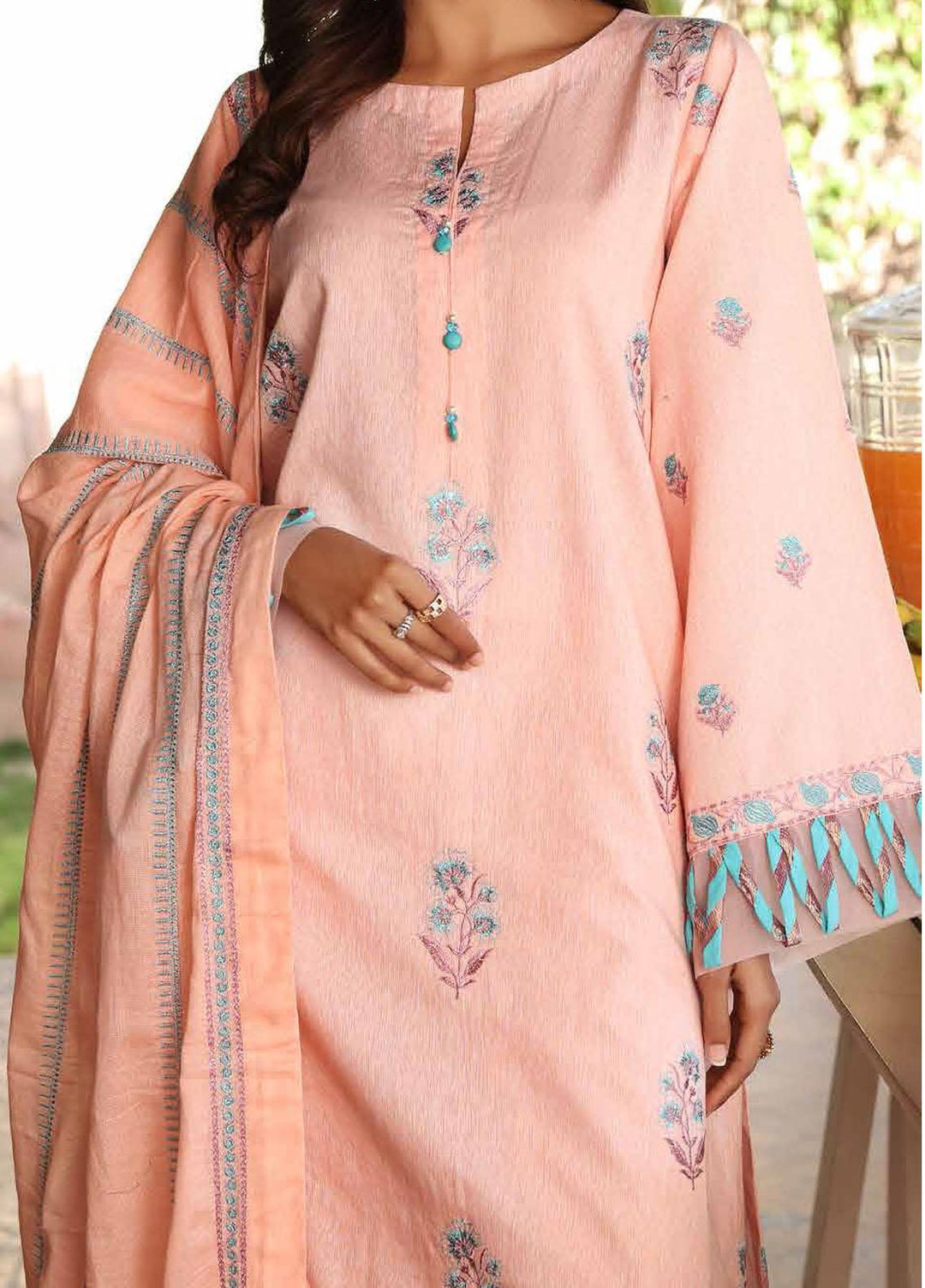 Festive Issue By Gul Ahmed Embroidered Lawn Suits Unstitched 3 Piece GA21EA 12031 - Festive Collection