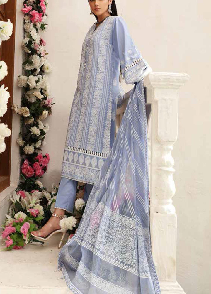 Festive Issue By Gul Ahmed Embroidered Lawn Suits Unstitched 3 Piece GA21EA 12116 - Festive Collection