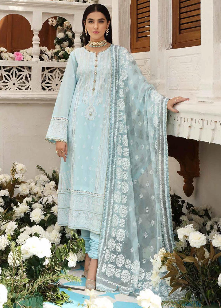 Festive Issue By Gul Ahmed Embroidered Lawn Suits Unstitched 3 Piece GA21EA 12121 - Festive Collection