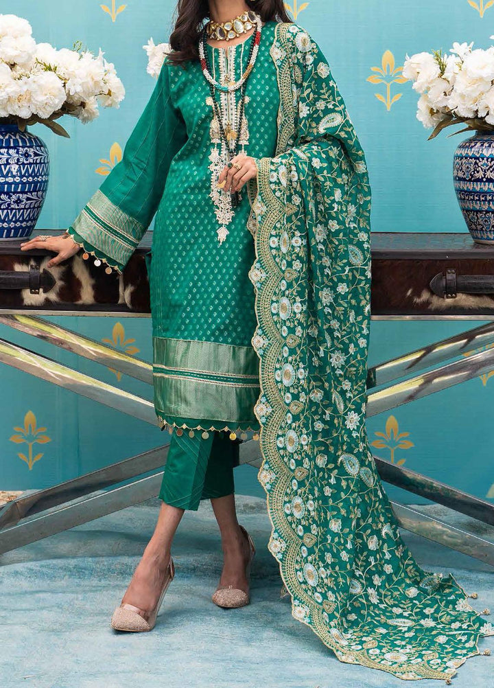 Festive Issue By Gul Ahmed Embroidered Lawn Suits Unstitched 3 Piece GA21EA 12253 - Festive Collection