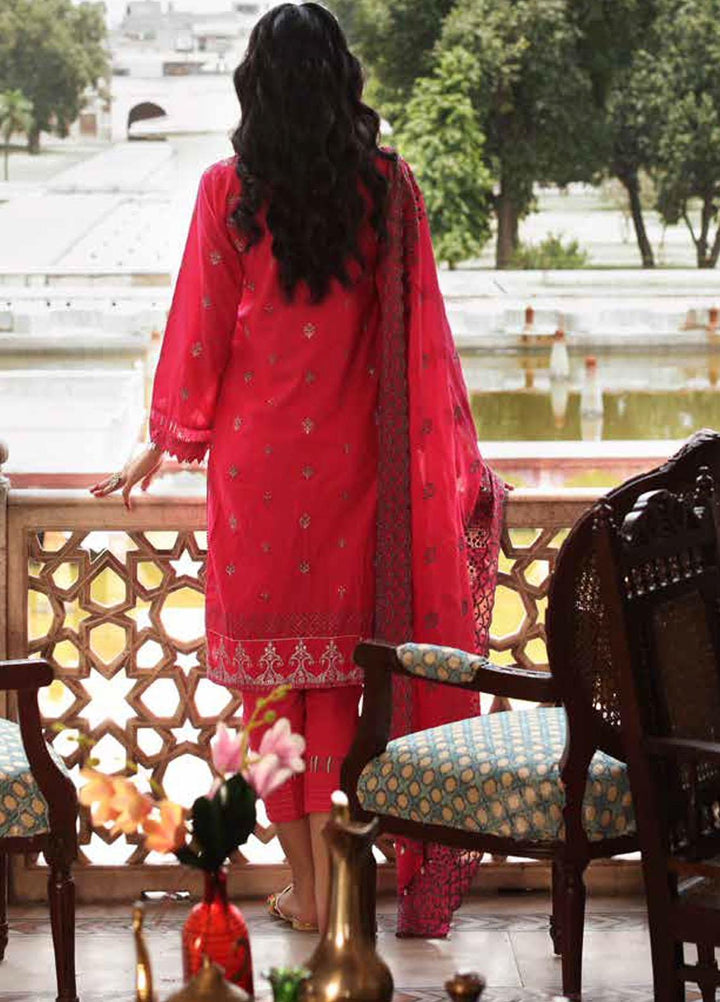 Festive Issue By Gul Ahmed Embroidered Lawn Suits Unstitched 3 Piece GA21EA 12256 - Festive Collection