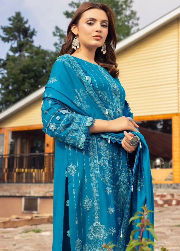 Gul Ahmed Embroidered Acrylic Suits Unstitched 3 Piece GA24UW AP-42005 - Winter Collection