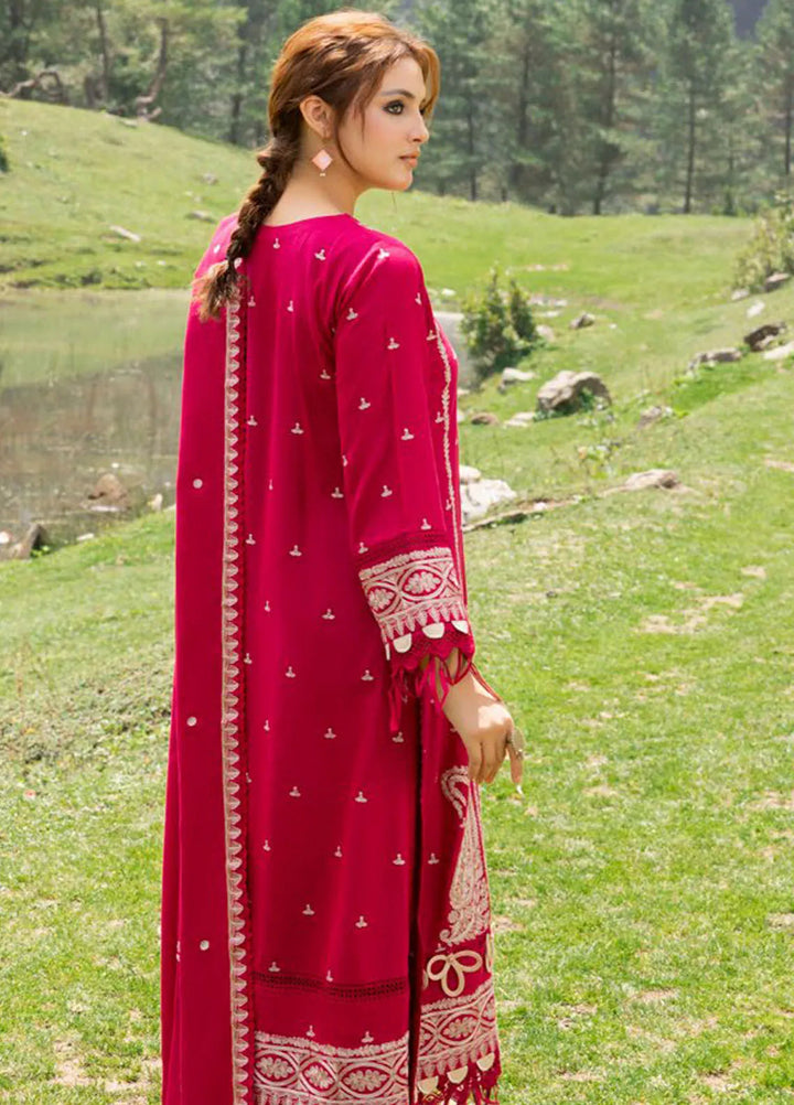 Gul Ahmed Embroidered Acrylic Suits Unstitched 3 Piece GA24UW AP-42014 - Winter Collection