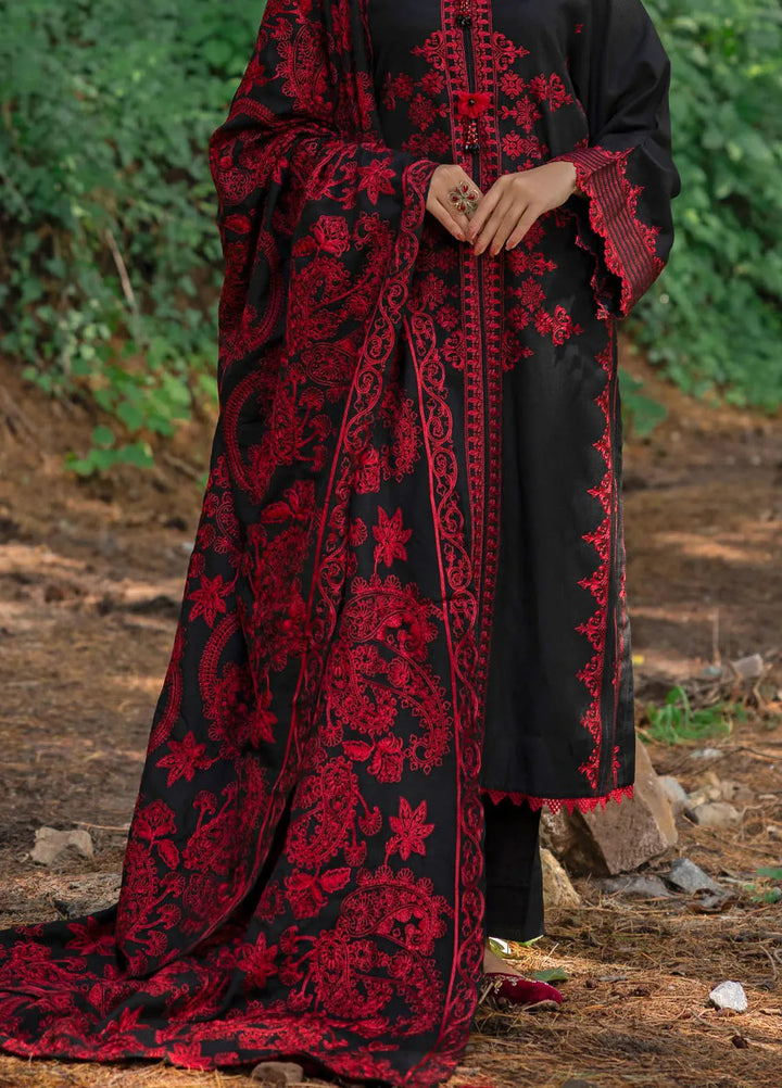 Gul Ahmed Embroidered Acrylic Suits Unstitched 3 Piece GA24WU AP-42013 - Winter Collection