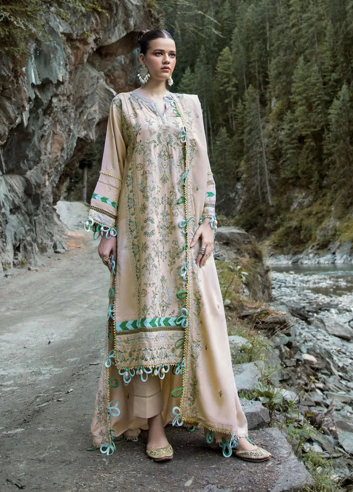 Gul Ahmed Embroidered Karandi Suits Unstitched 3 Piece GA24WU AY-42007 - Winter Collection