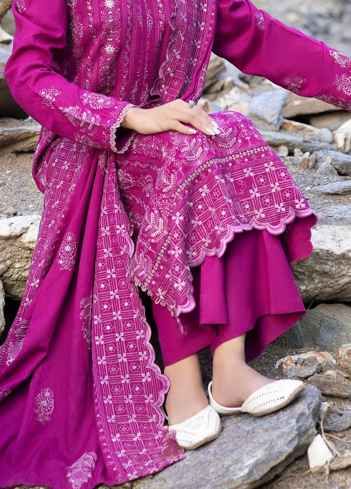 Gul Ahmed Embroidered Karandi Suits Unstitched 3 Piece GA24WU AY-42009 - Winter Collection