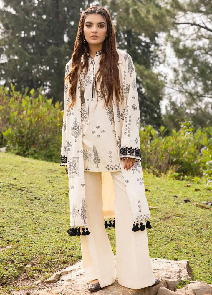 Gul Ahmed Embroidered Khaddar Suits Unstitched 2 Piece GA24UW TK-42002 - Winter Collection