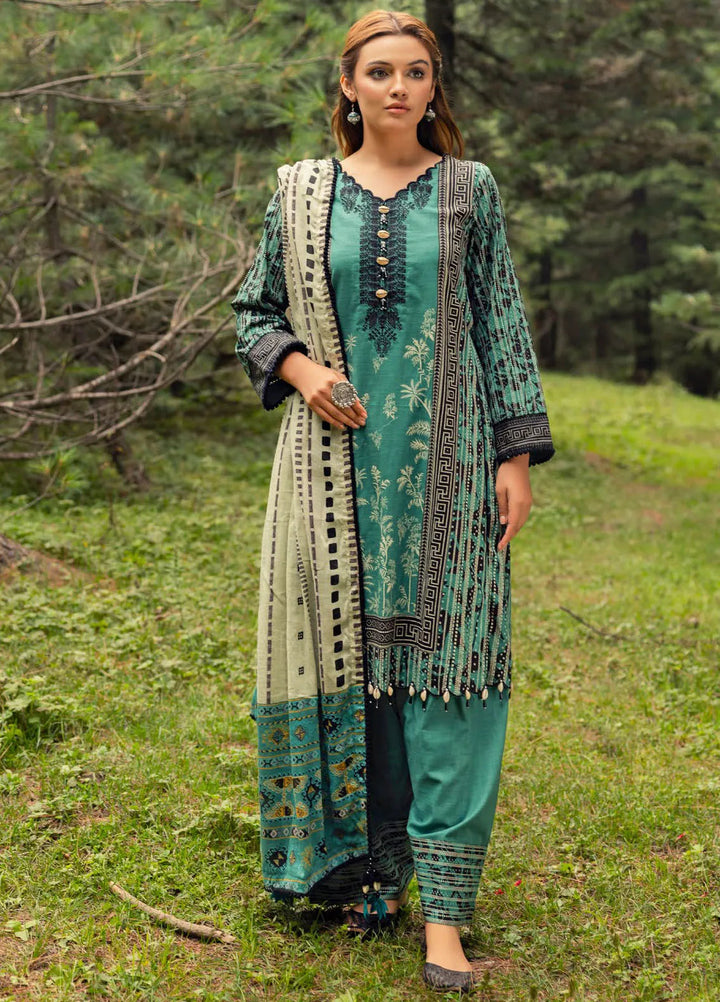 Gul Ahmed Embroidered Khaddar Suits Unstitched 3 Piece GA24UW CN-42004 - Winter Collection