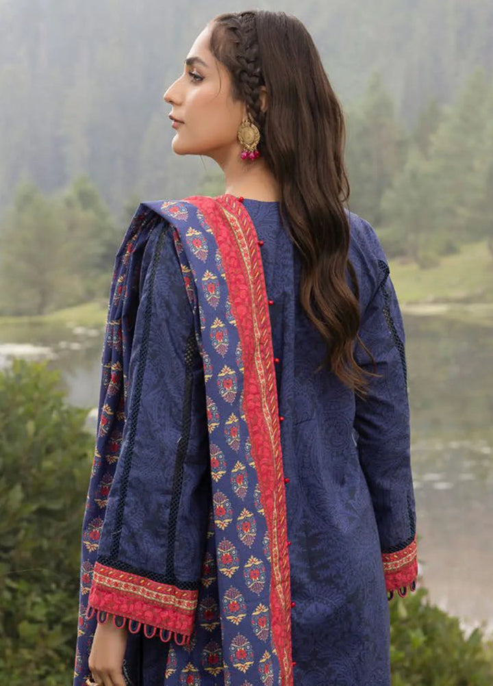 Gul Ahmed Embroidered Khaddar Suits Unstitched 3 Piece GA24UW K-42018 T - Winter Collection