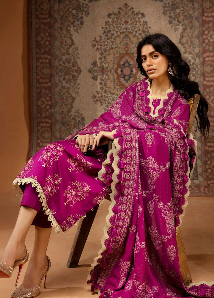 Gul Ahmed Embroidered Khaddar Suits Unstitched 3 Piece GA24WU CV-42010 - Winter Collection