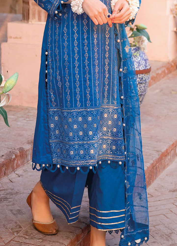 Gul Ahmed Embroidered Lawn Suits Unstitched 3 Piece GA24LF FE-42027 - Festive Collection