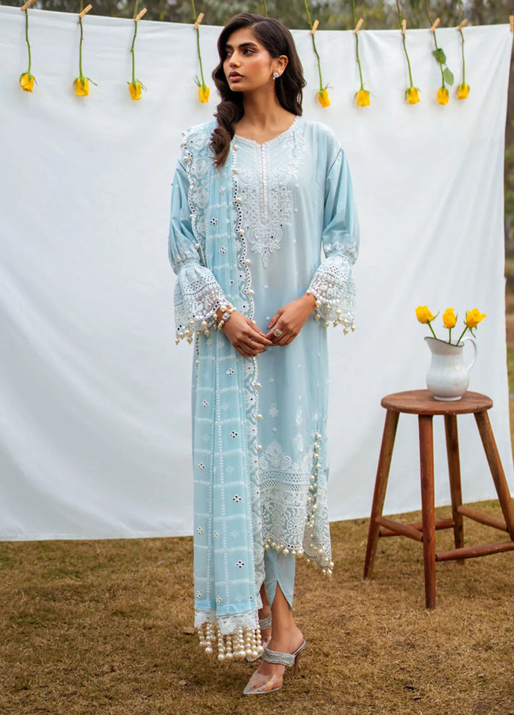 Gul Ahmed Embroidered Lawn Suits Unstitched 3 Piece GA25PL PM-52027 - Summer Collection