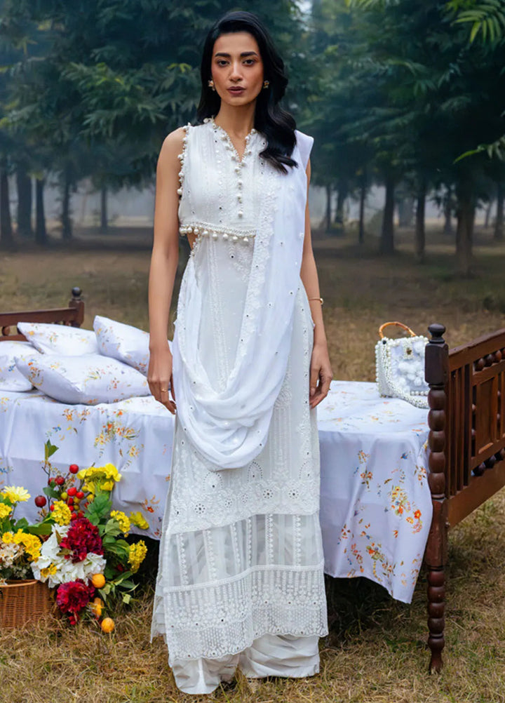 Gul Ahmed Embroidered Lawn Suits Unstitched 3 Piece GA25PL PM-52037 - Summer Collection