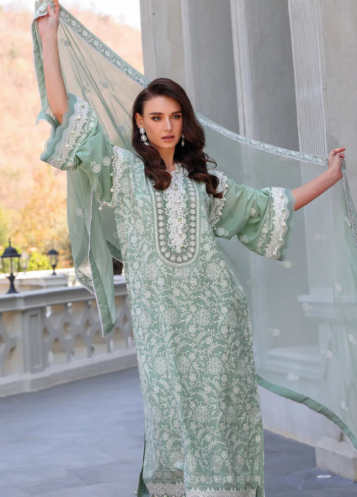 Gul Ahmed Embroidered Lawn Suits Unstitched 3 Piece GA25TJS PM-52068 - Summer Collection