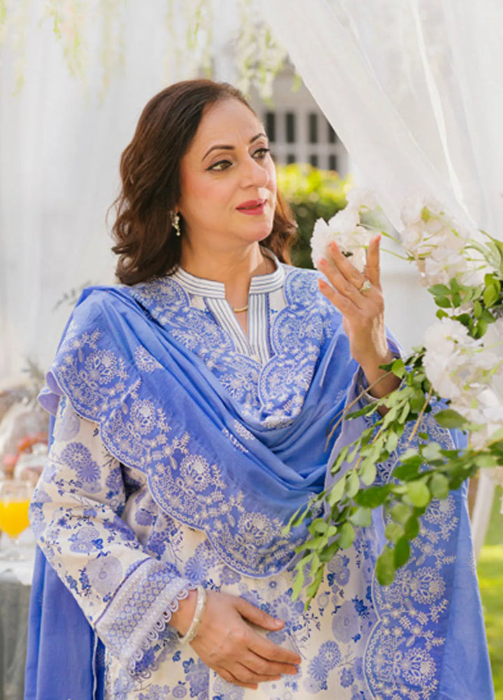 Gul Ahmed Embroidered Lawn Suits Unstitched 3 Piece GA25TM DN-52011 - Summer Collection
