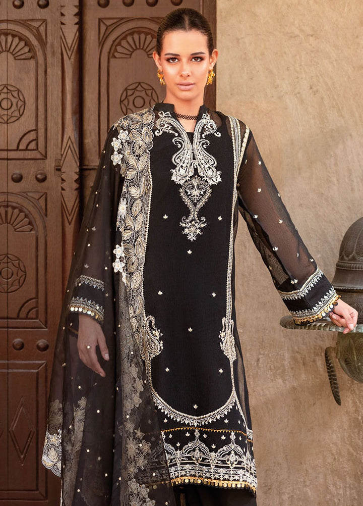 Gul Ahmed Embroidered Net Suits Unstitched 3 Piece GA24LF FE-42020 - Festive Collection