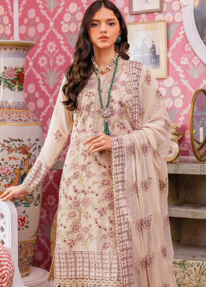 Gul Ahmed Embroidered Swiss Voile Suits Unstitched 3 Piece GA24PS LSV 42005 - Summer Collection