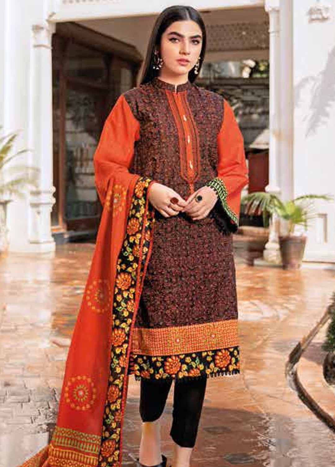 Gul Ahmed Embroidered Lawn Suits Unstitched 3 Piece GA22SB CL-1298 - Summer Collection