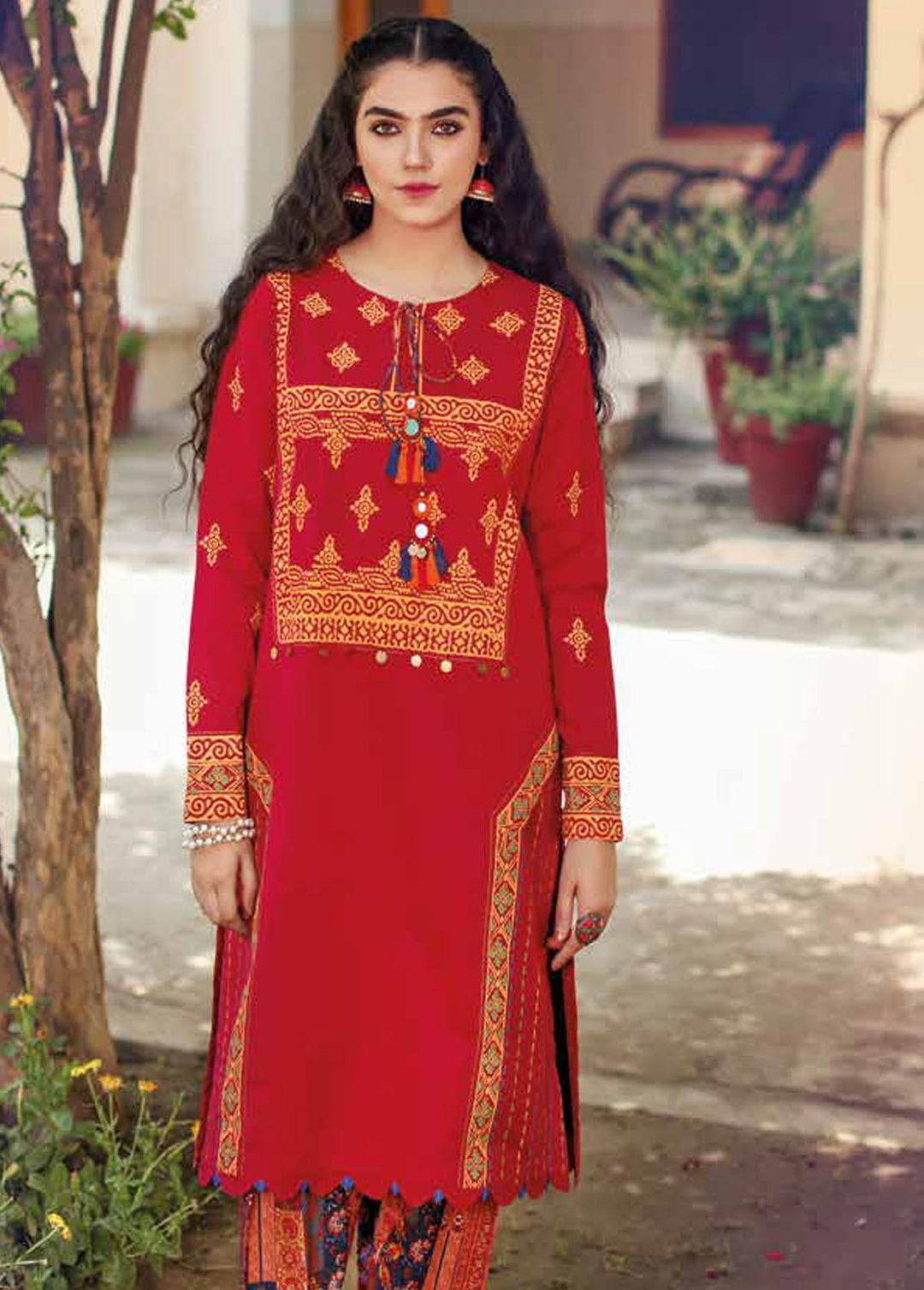 Gul Ahmed Printed Lawn Suits Unstitched 2 Piece GA22SB TL-371 - Summer Collection