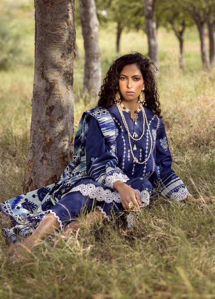 Gul Ahmed Embroidered Khaddar Suits Unstitched 3 Piece GA21WK K-12012 - Winter Collection