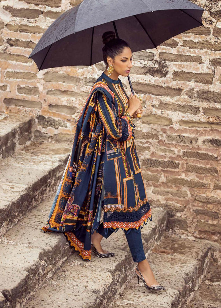 Gul Ahmed Embroidered Khaddar Suits Unstitched 3 Piece GA21WK K-12023 - Winter Collection