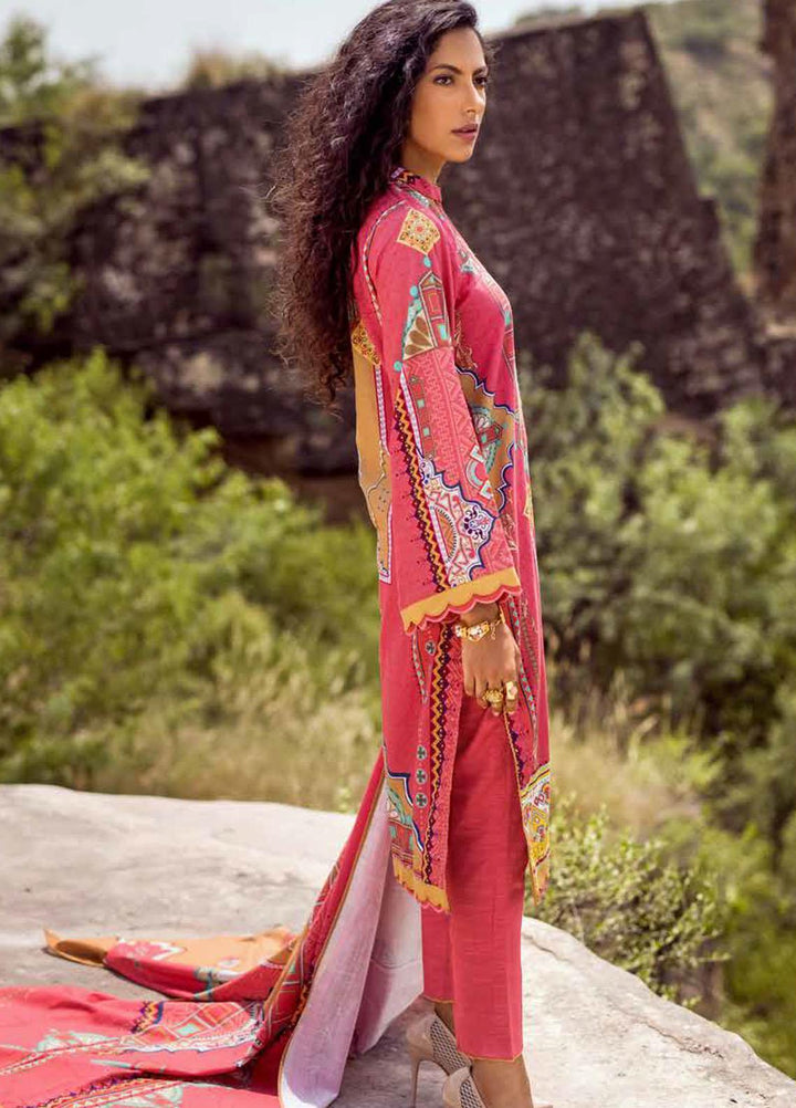 Gul Ahmed Embroidered Khaddar Suits Unstitched 3 Piece GA21WK K-12024 - Winter Collection