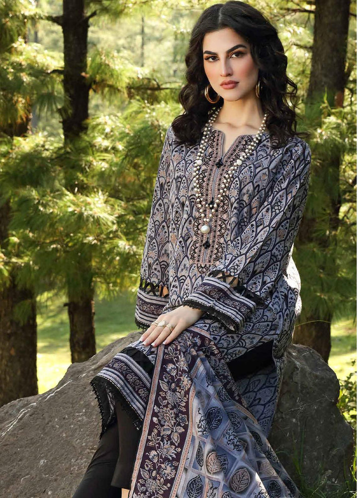 Gul Ahmed Embroidered Khaddar Suits Unstitched 2 Piece GA21WK TK-12003 - Winter Collection