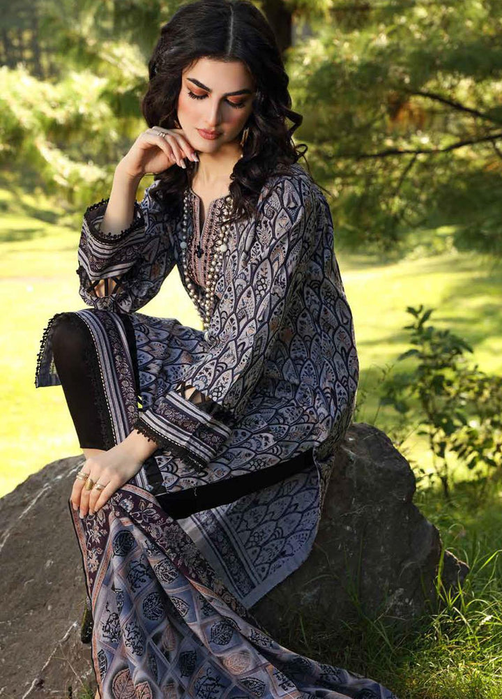 Gul Ahmed Embroidered Khaddar Suits Unstitched 2 Piece GA21WK TK-12003 - Winter Collection
