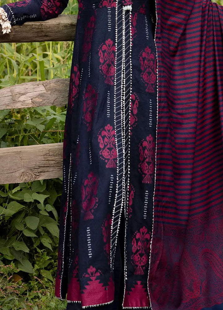 Gul Ahmed Fancy Jacquard Suits Unstitched 3 Piece GA24WU AP-42023 - Winter Collection