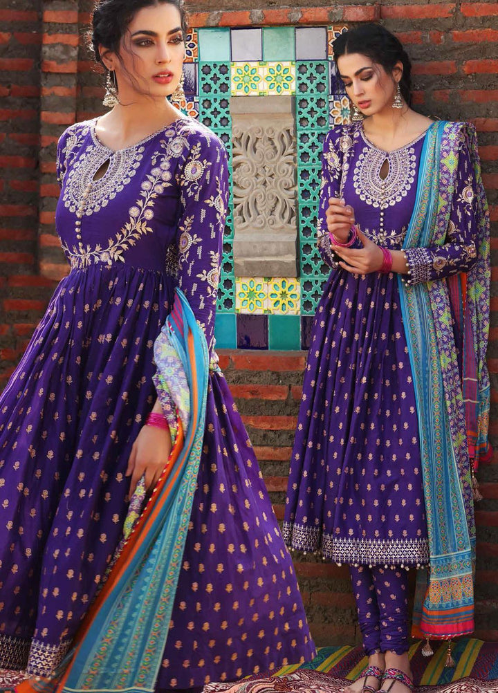 Gul Ahmed Embroidered Lawn Suits Unstitched 3 Piece GA21FE SP-24 - Festive Collection