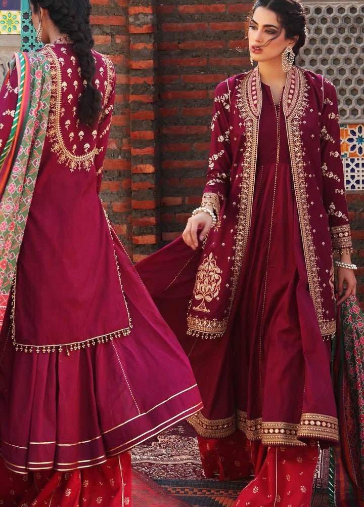 Gul Ahmed Embroidered Lawn Suits Unstitched 3 Piece GA21FE SP-25 - Festive Collection