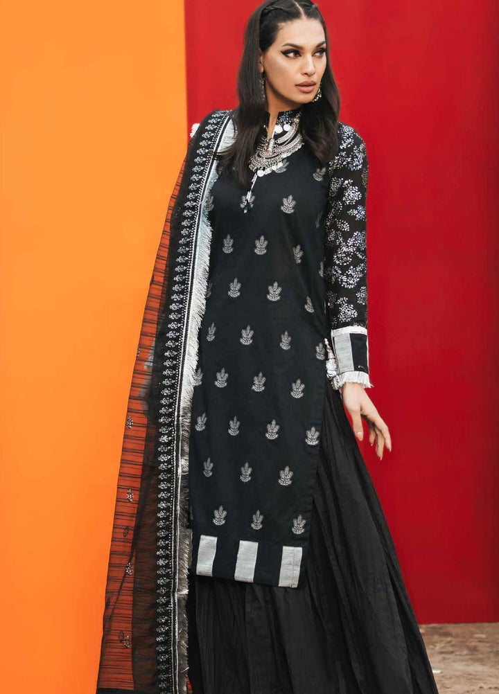 Gul Ahmed Embroidered Jacquard Suits Unstitched 3 Piece GA21FE-2 SP-08 - Festive Collection