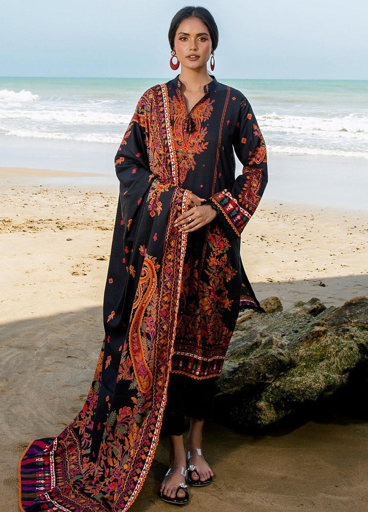 Gul Ahmed Printed Linen Suits Unstitched 3 Piece GA23LLW CV 32002 - Winter Collection