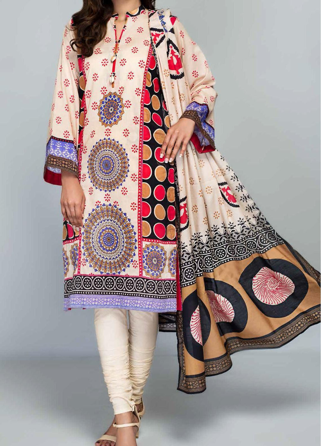Malmal By Gul Ahmed Printed Lawn Suits Unstitched 3 Piece GA21ML CLP-94B - Summer Collection