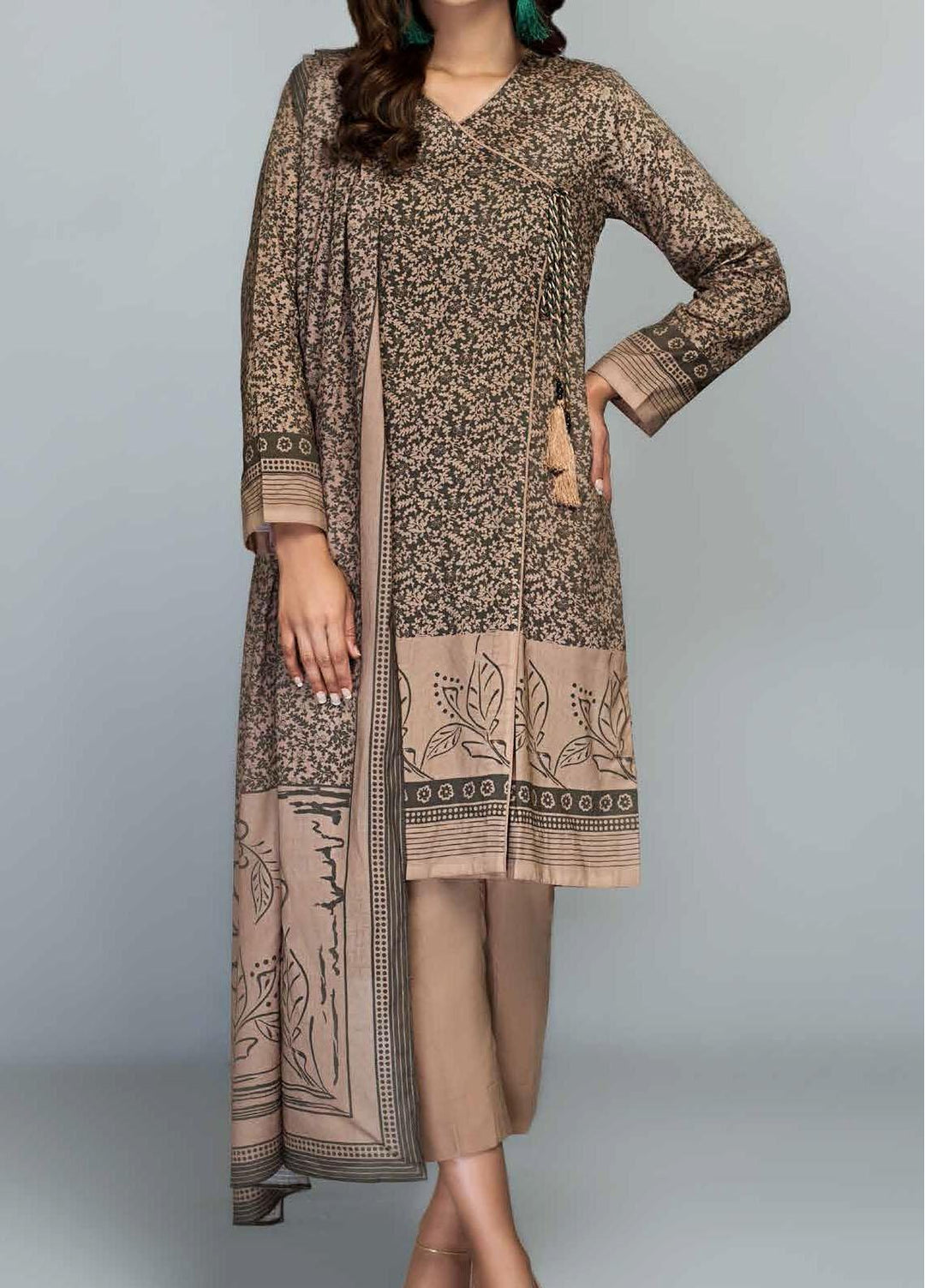Malmal By Gul Ahmed Printed Lawn Suits Unstitched 3 Piece GA21ML CLP-96A - Summer Collection