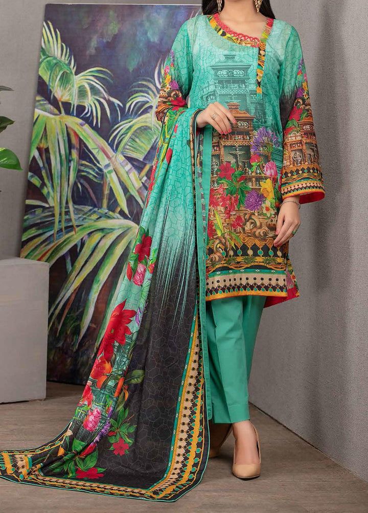 Malmal By Gul Ahmed Embroidered Lawn Suits Unstitched 3 Piece GA21-ML2 111B - Summer Collection
