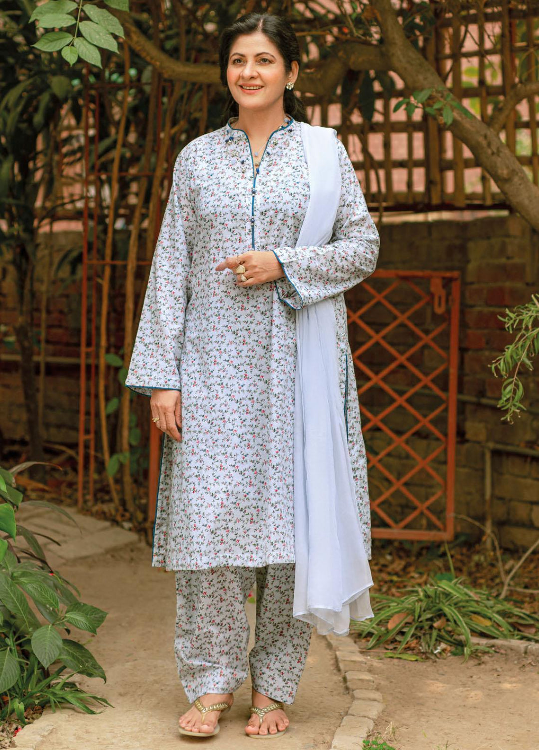 Mother Collection By Gul Ahmed Printed Lawn Unstitched Kurti GA23M SL-32029 - Summer Collection