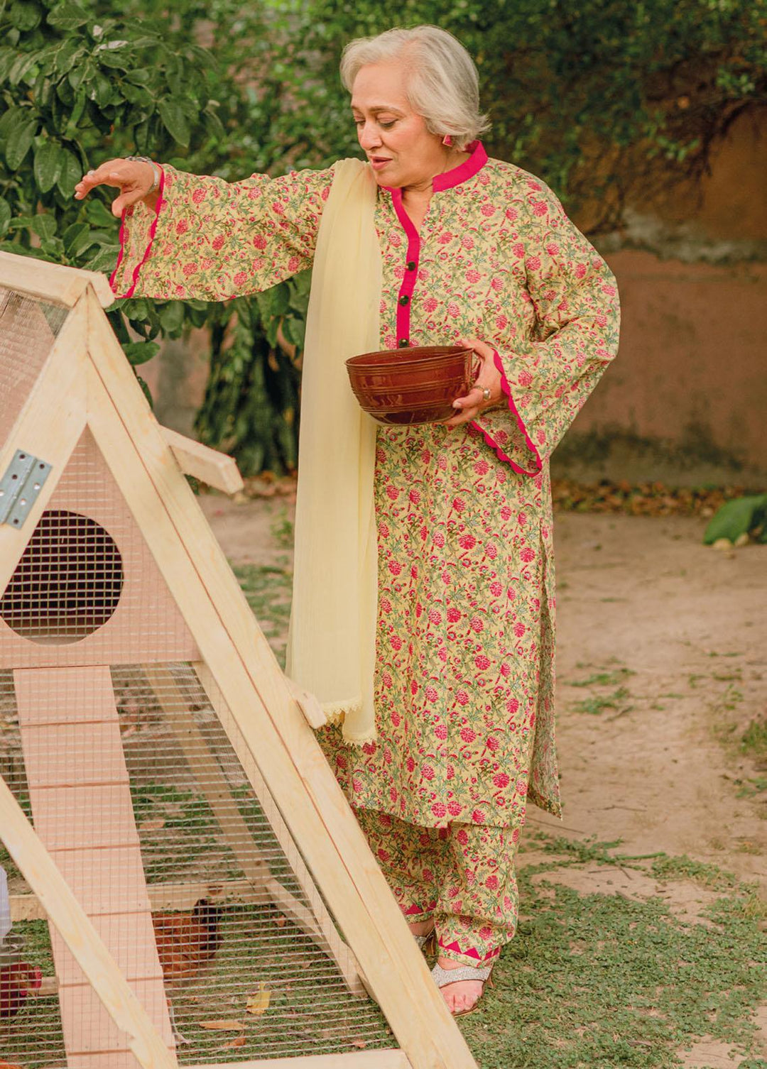 Mother Collection By Gul Ahmed Printed Lawn Unstitched Kurti GA23M SL-32039 - Summer Collection