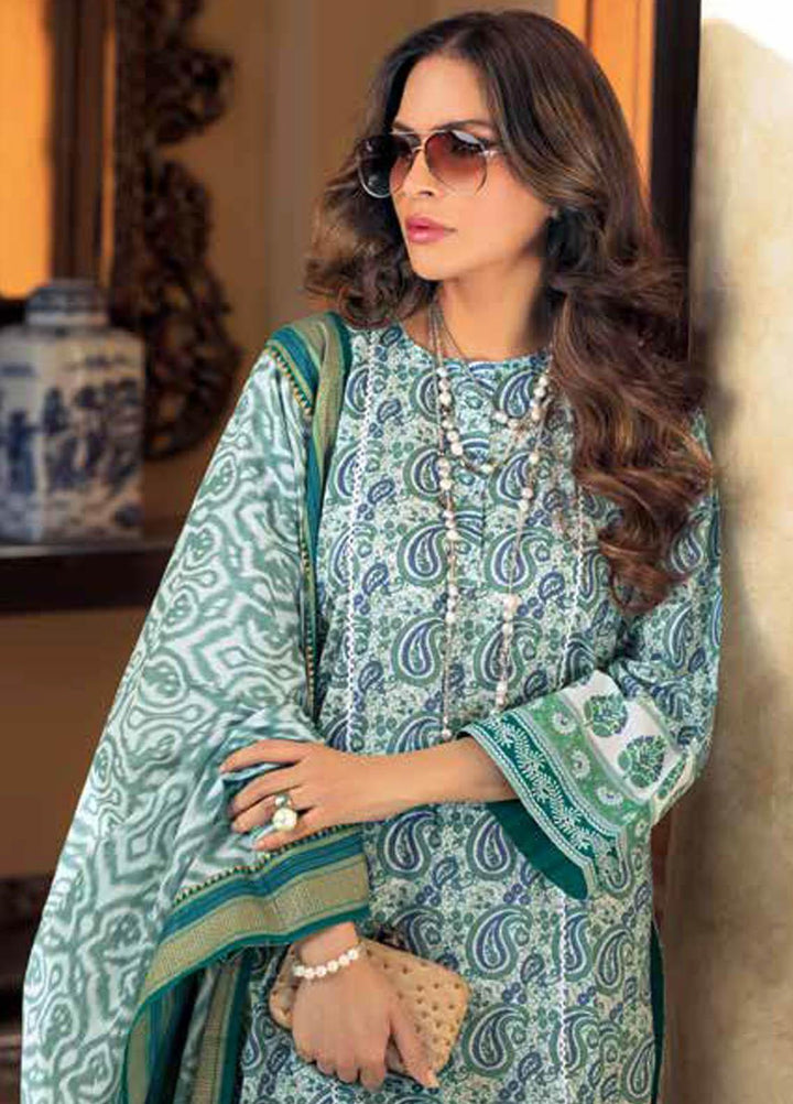 Gul Ahmed Printed Lawn Suits Unstitched 3 Piece GA21M CL-1111 A - Summer Collection