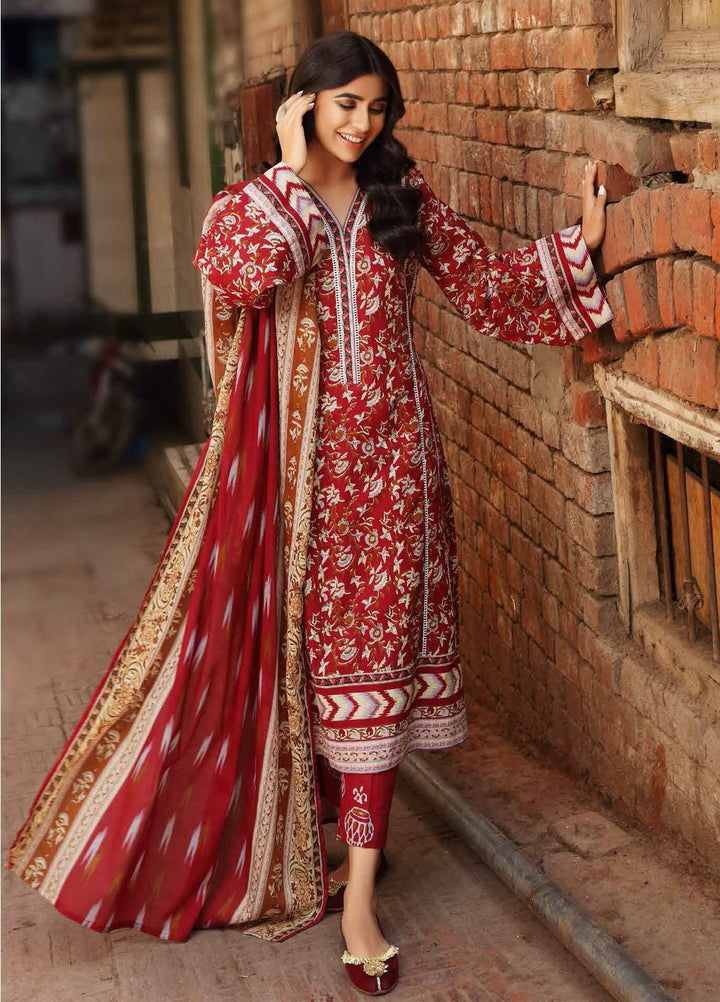 Organic By Gul Ahmed Printed Lawn Suits Unstitched 3 Piece GA21O CL1330A - Summer Collection