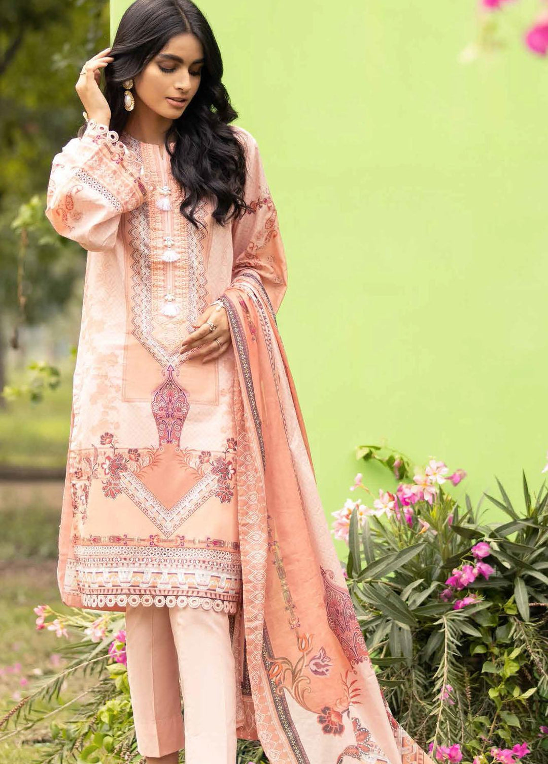 Gul Ahmed Embroidered Cambric Suits Unstitched 3 Piece GA21PF CBE12022 - Winter Collection