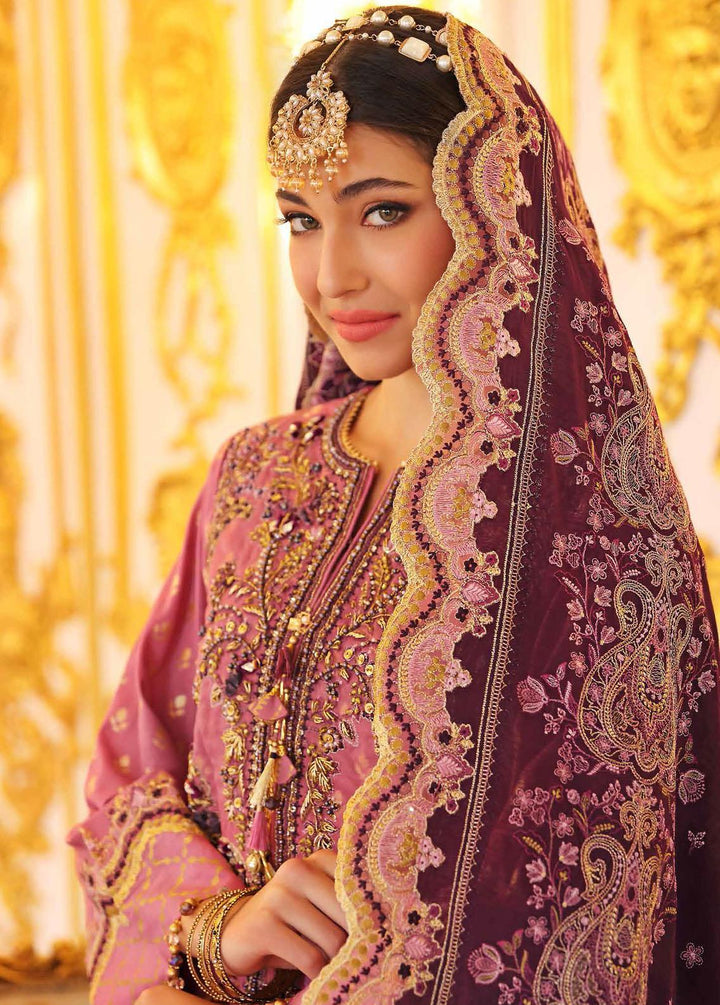 Gul Ahmed Embroidered Jacquard Suits Unstitched 3 Piece GA22WD PRW-22006 - Wedding Collection
