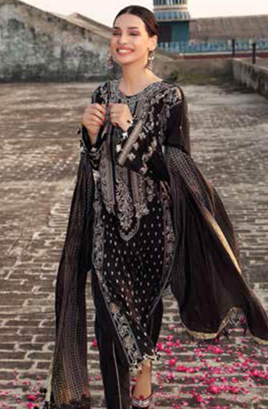 Gul Ahmed Embroidered Jacquard Suits Unstitched 3 Piece GA21S FS 29 - Summer Collection
