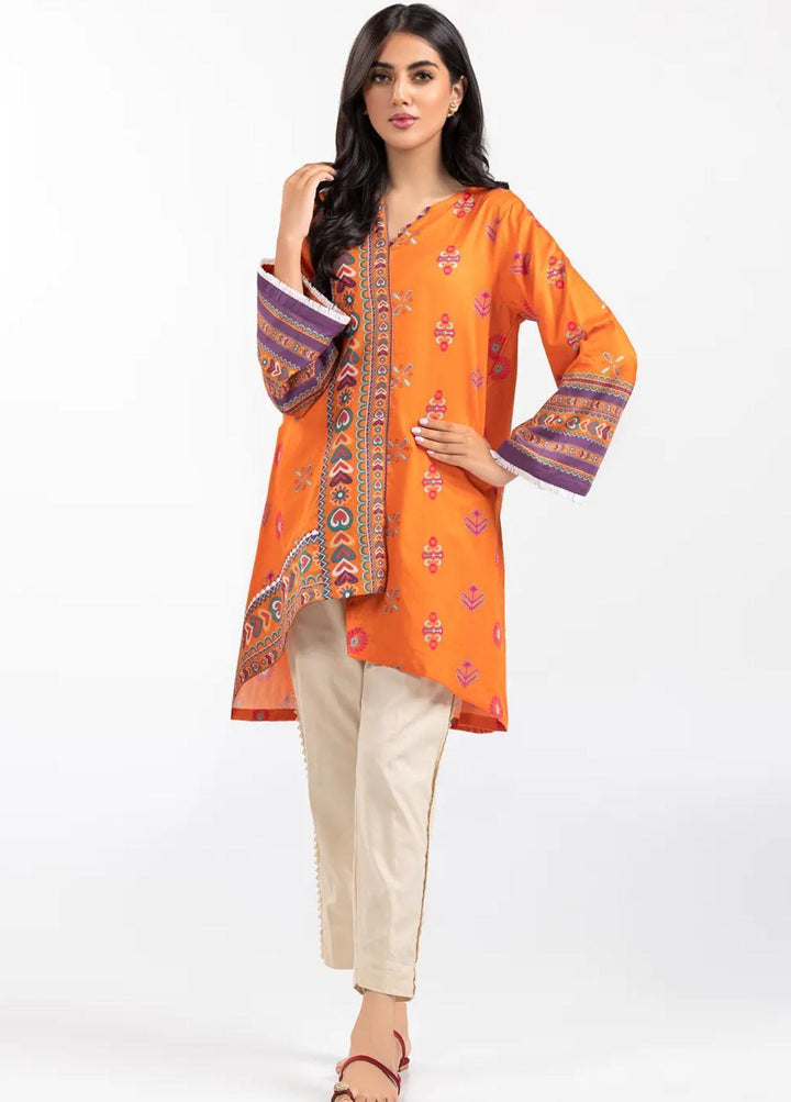 Gul Ahmed Pret Casual Cambric Kurti GA21P WGK-CMS-DP-608