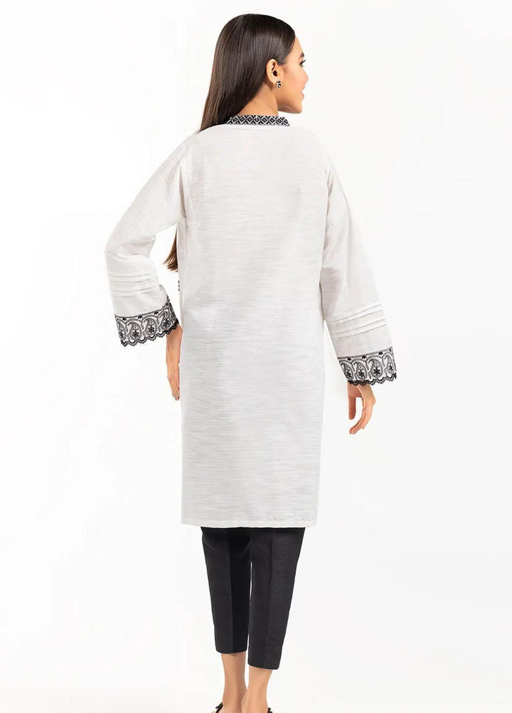 Gul Ahmed Pret Casual Khaddar Kurti GA21P WGK-KDW-DE-730