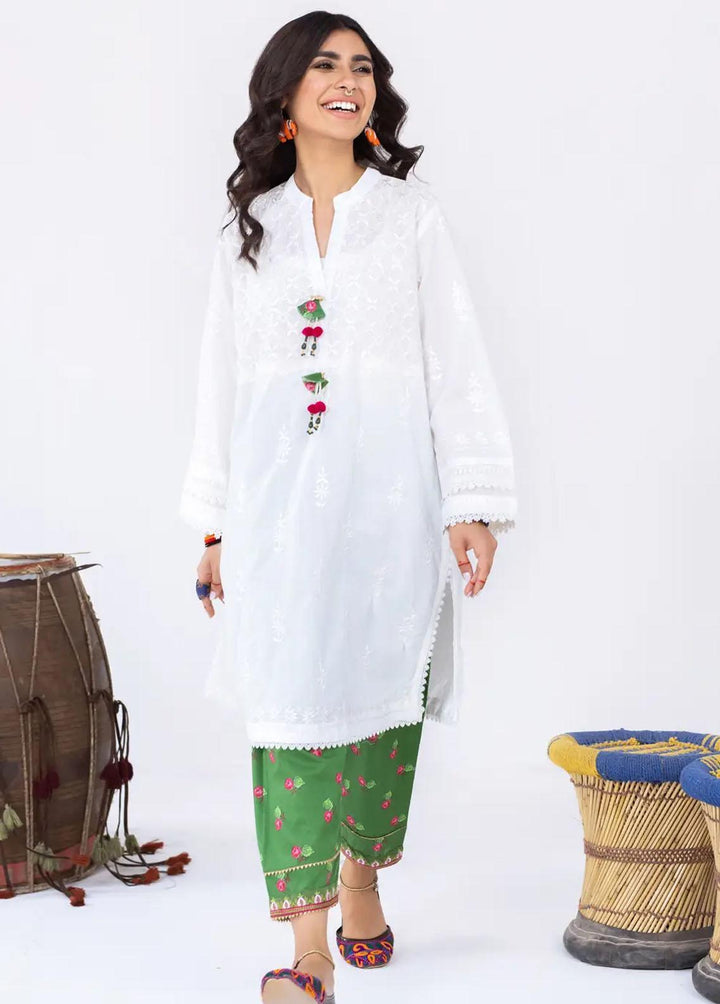 Gul Ahmed Pret Embroidered Cambric 2 Piece GA21P WGK-LWS-DE-452