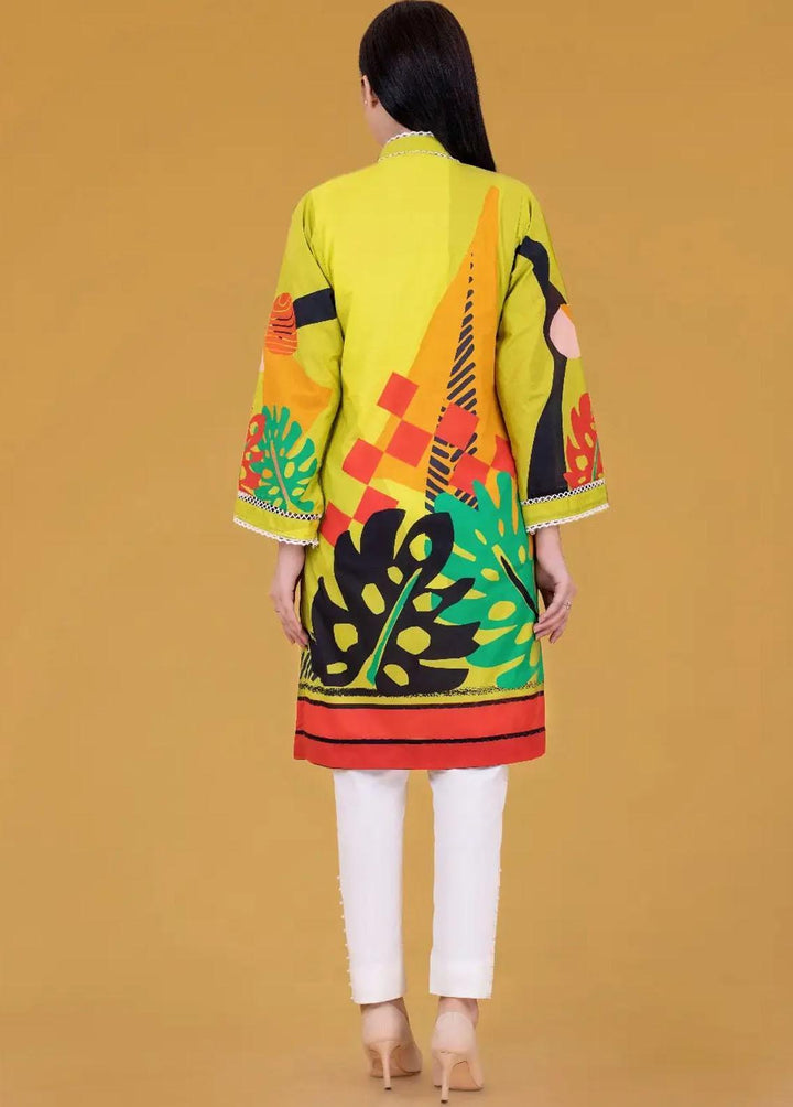 Gul Ahmed Pret Printed Cambric Shirt GA21P WGK-LWS-DP-497