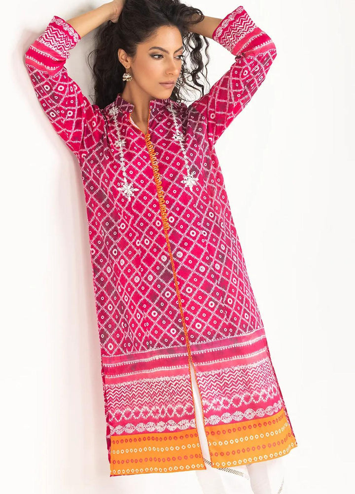 Gul Ahmed Casual Pret Printed Cambric Shirt GA22P GLS-21-222 DP