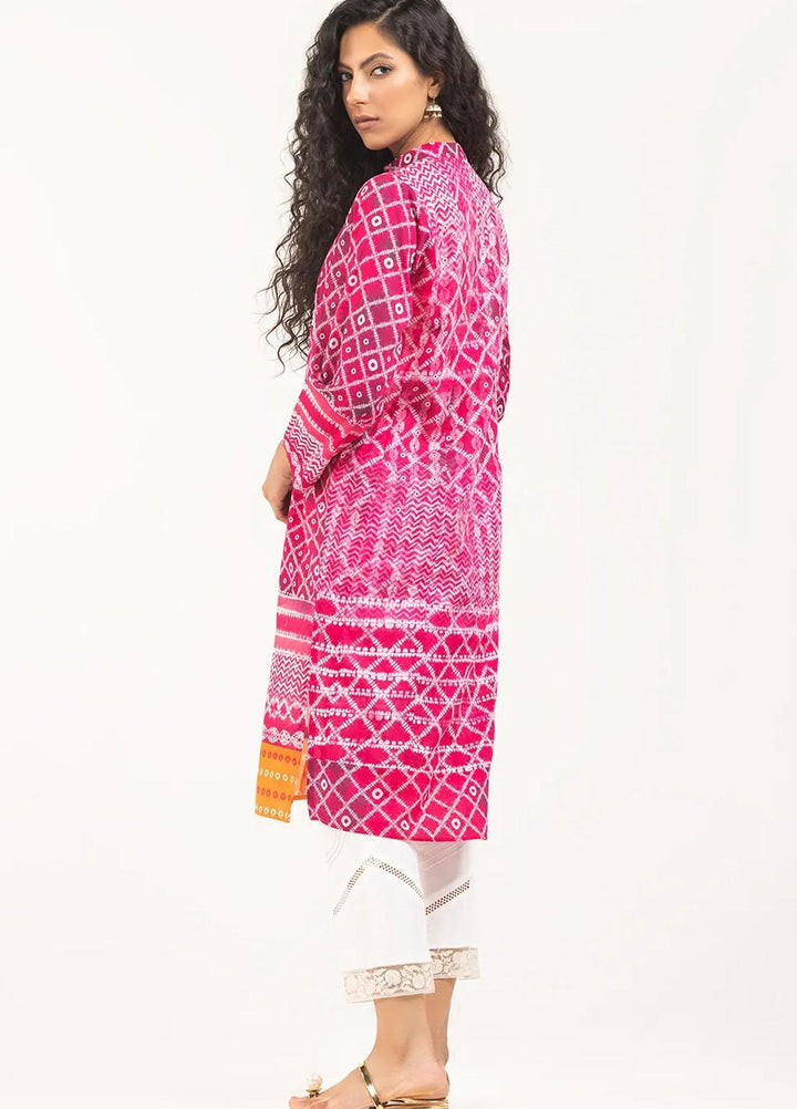 Gul Ahmed Casual Pret Printed Cambric Shirt GA22P GLS-21-222 DP